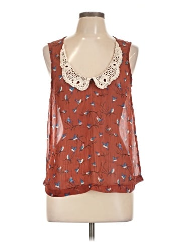 About A Girl Sleeveless Blouse (view 1)