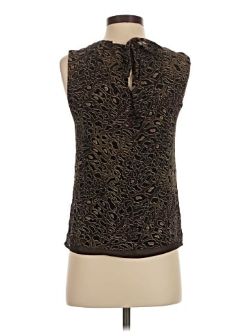 Tory Burch Sleeveless Silk Top (view 2)