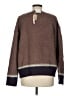 Mystree Color Block Brown Pullover Sweater Size M - photo 2