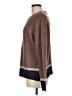 Mystree Color Block Brown Pullover Sweater Size M - photo 5