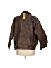 Unbranded 100% Leather Brown Leather Jacket Size M - photo 2