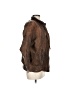 Unbranded 100% Leather Brown Leather Jacket Size M - photo 4