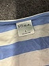 Soma Stripes Blue Casual Dress Size L - photo 7