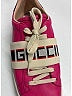 Gucci 100% Leather Color Block Pink Sneakers Size EU (IT) 36 1/2 / US 6 1/2 - photo 5