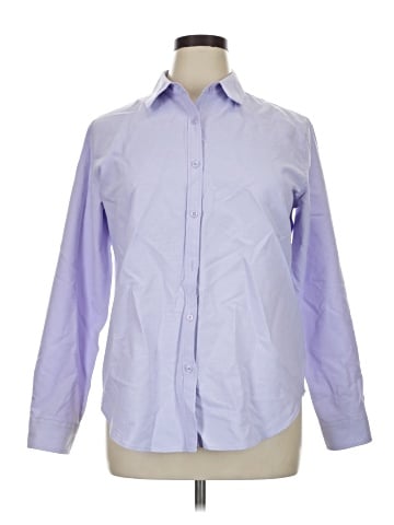 Unbranded Long Sleeve Button-Down Shirt (view 1)