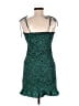 Topshop 100% Polyester Animal Print Green Cocktail Dress Size 6 - photo 2