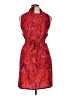 Jessica 100% Polyester Red Cocktail Dress Size 14 - photo 2
