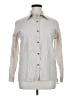 Unbranded 100% Polyester Metallic Ivory Long Sleeve Blouse Size XL - photo 1