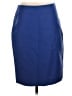 J.Crew Solid Blue Formal Skirt Size 4 - photo 1