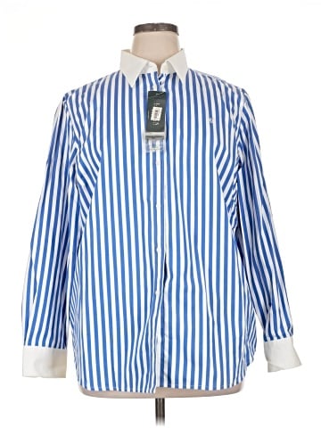 Lauren by Ralph Lauren Long Sleeve Button-Down Shirt (view 1)