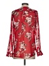 Kut from the Kloth 100% Polyester Red 3/4 Sleeve Blouse Size S - photo 2