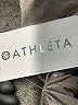 Athleta Metallic Silver Leggings Size L - photo 8