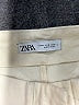 Zara Solid Ivory Khaki Shorts Size M - photo 3
