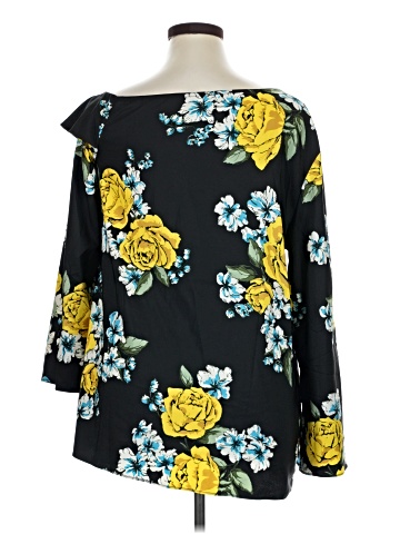 Du Jour 3/4 Sleeve Blouse (view 2)