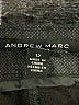 Andrew Marc Chevron-herringbone Gray Black Casual Pants Size 12 - photo 7