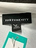 Fortune + Ivy 100% Polyester Ivory 3/4 Sleeve Blouse Size M - photo 7