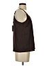 Skies Are Blue 100% Polyester Brown Sleeveless Top Size S - photo 4