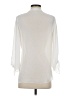 Krisa 100% Polyester White 3/4 Sleeve Blouse Size XS - photo 2