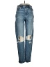 American Eagle Outfitters Hearts Blue Jeans Size 2 - photo 1