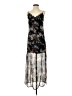 Stradivarius Floral Black Cocktail Dress Size S - photo 1
