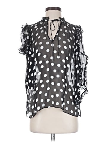 Alice + Olivia Sleeveless Silk Top (view 1)
