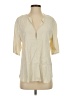 Theory Ivory 3/4 Sleeve Blouse Size S - photo 1