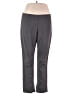 Slim-Sation by Multiples Solid Gray Active Pants Size 18 - photo 1