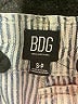BDG Stripes Ivory Shorts Size S - photo 3