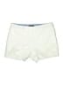 Talbots 100% Cotton Solid Ivory Shorts Size 16 - photo 1
