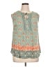 Daniel Rainn 100% Rayon Teal Sleeveless Blouse Size 1X - photo 1