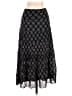 Sophie Max Paisley Black Casual Skirt Size XS - photo 2