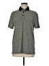 Express Gray Short Sleeve Button-Down Shirt Size M - photo 1