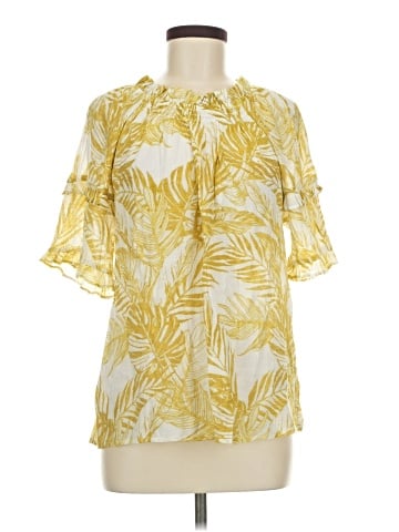 NANETTE Nanette Lepore Short Sleeve Blouse (view 1)