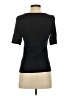 Vince. 100% Cotton Black Short Sleeve Top Size S - photo 2