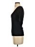 Vince. 100% Cotton Black Short Sleeve Top Size S - photo 5
