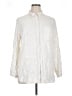 Maeve 100% Rayon Metallic Ivory Long Sleeve Blouse Size XL - photo 1