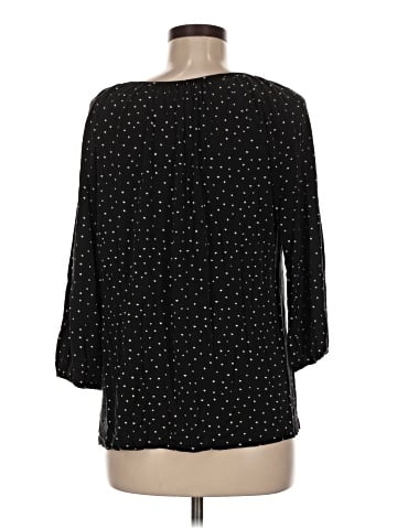 Garnet Hill 3/4 Sleeve Blouse (view 2)