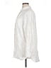 Maeve 100% Rayon Metallic Ivory Long Sleeve Blouse Size XL - photo 5