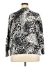 Croft & Barrow Animal Print Silver Cardigan Size 3X - photo 2