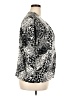 Croft & Barrow Animal Print Silver Cardigan Size 3X - photo 4