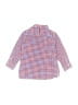 Crewcuts 100% Cotton Checkered-gingham Red Long Sleeve Button-Down Shirt Size 2 - photo 2