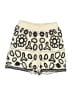 Rebellion 100% Cotton Paisley Ivory Shorts Size XS - photo 1