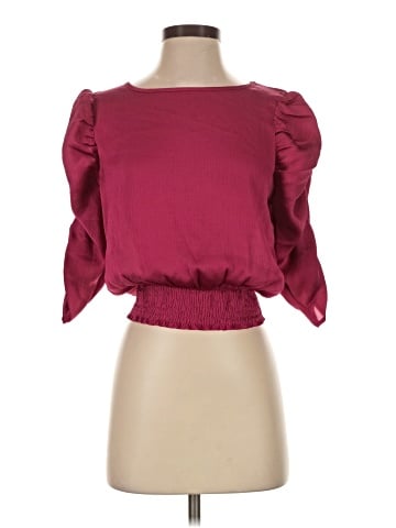 Paper Crane 3/4 Sleeve Blouse (view 1)
