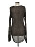 Helmut Lang Metallic Gray Pullover Sweater Size M - photo 2