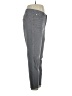 IMAN Houndstooth Gray Jeans Size 16 - photo 4