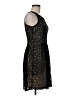 En Focus Studio 100% Polyester Argyle Black Cocktail Dress Size 6 - photo 4