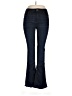 Wit & Wisdom Chevron-herringbone Blue Jeans Size 10 - photo 1
