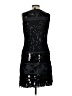 Etcetera 100% Nylon Black Cocktail Dress Size 0 - photo 2