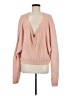 Double Zero 100% Polyester Pink Pullover Sweater Size M - photo 1