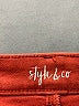 Style&Co Red Casual Pants Size 6 - photo 7